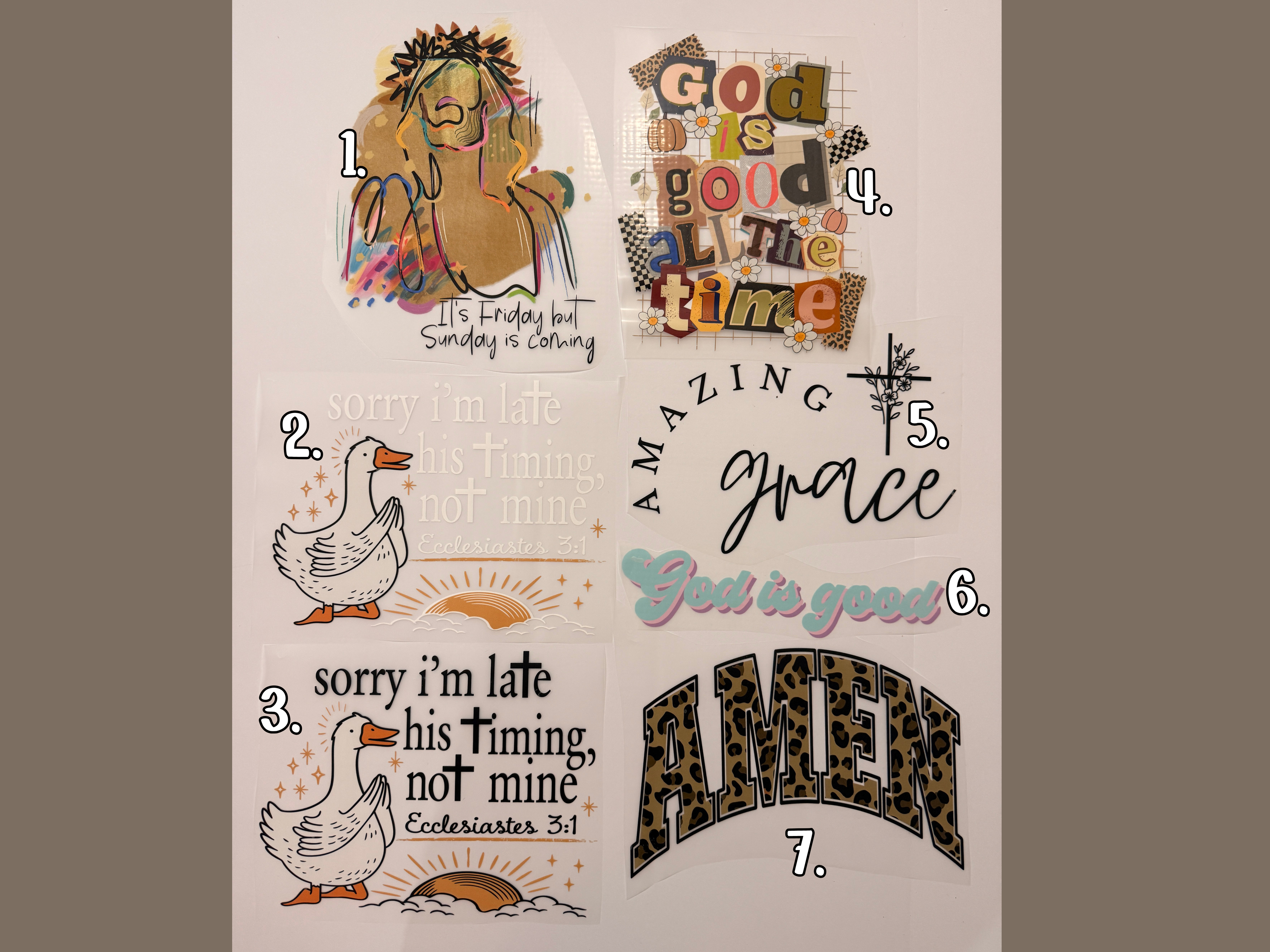 Print Sale - Faith Prints - ADULT ONLY