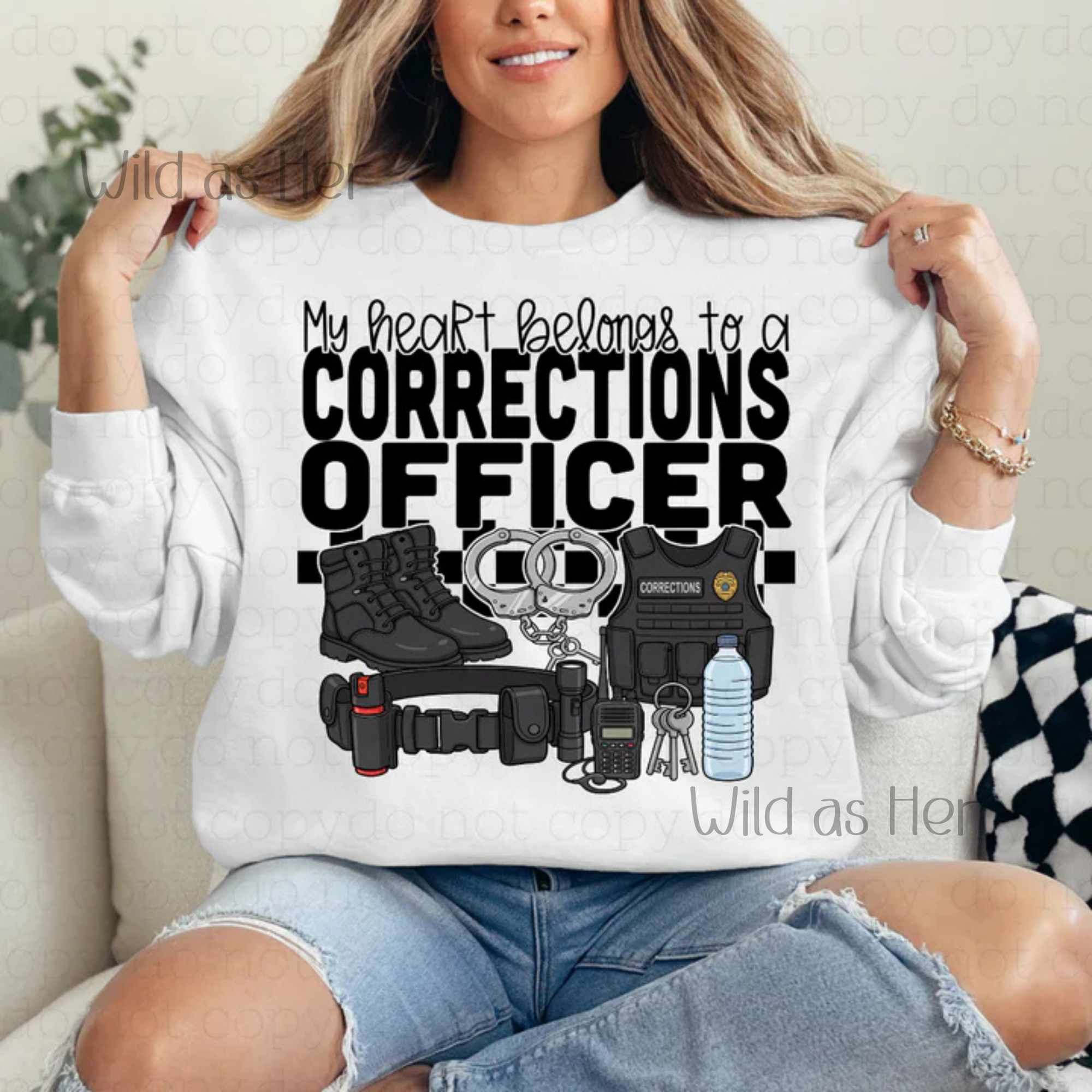 my heart belongs to a Corrections Officer